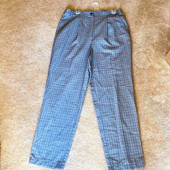 Adolfo Studio Pants - Women’s EUC plaid pants
